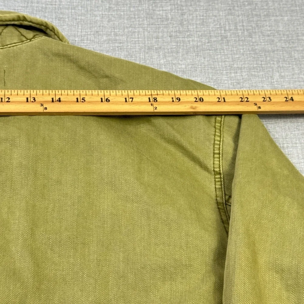 Free People Seize The Day‎ Oversided Military Jacket Womens Large Green